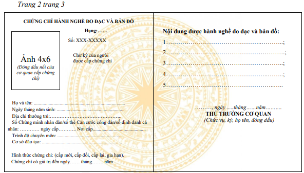 Quyết định 1237/QĐ-BTNMT của Bộ Tài nguyên và Môi trường về việc công bố thủ tục hành chính được sửa đổi, bổ sung trong lĩnh vực đo đạc và bản đồ thuộc phạm vi chức năng quản lý Nhà nước của Bộ Tài nguyên và Môi trường 