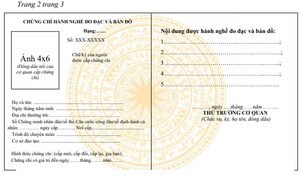 Quyết định 1237/QĐ-BTNMT của Bộ Tài nguyên và Môi trường về việc công bố thủ tục hành chính được sửa đổi, bổ sung trong lĩnh vực đo đạc và bản đồ thuộc phạm vi chức năng quản lý Nhà nước của Bộ Tài nguyên và Môi trường 