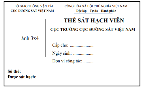 Thông tư 15/2023/TT-BGTVT của Bộ Giao thông Vận tải quy định về tiêu chuẩn, nhiệm vụ, quyền hạn đối với chức danh nhân viên đường sắt trực tiếp phục vụ chạy tàu; nội dung, chương trình đào tạo đối với cơ sở đào tạo các chức danh nhân viên đường sắt trực tiếp phục vụ chạy tàu; điều kiện, nội dung, quy trình sát hạch và cấp, cấp lại, thu hồi giấy phép lái tàu trên đường sắt