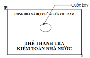 Quyết định 1852/QĐ-KTNN của Kiểm toán Nhà nước ban hành Quy định về mẫu thẻ và việc quản lý, sử dụng thẻ Thanh tra Kiểm toán Nhà nước