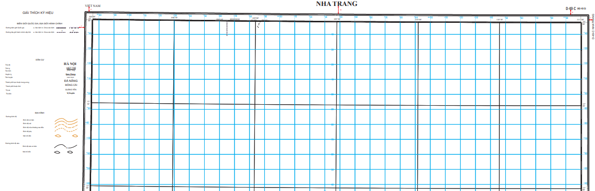Thông tư 17/2023/TT-BTNMT của Bộ Tài nguyên và Môi trường ban hành Quy chuẩn kỹ thuật quốc gia về bản đồ địa hình quốc gia tỷ lệ 1:500.000, 1:1.000.000