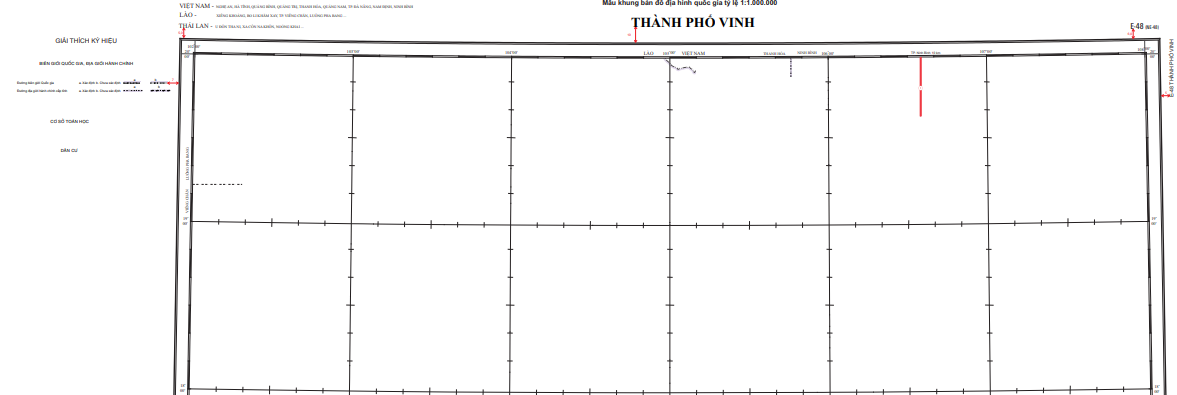 Thông tư 17/2023/TT-BTNMT của Bộ Tài nguyên và Môi trường ban hành Quy chuẩn kỹ thuật quốc gia về bản đồ địa hình quốc gia tỷ lệ 1:500.000, 1:1.000.000