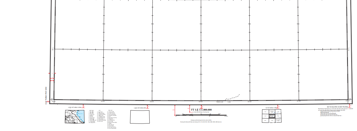 Thông tư 17/2023/TT-BTNMT của Bộ Tài nguyên và Môi trường ban hành Quy chuẩn kỹ thuật quốc gia về bản đồ địa hình quốc gia tỷ lệ 1:500.000, 1:1.000.000