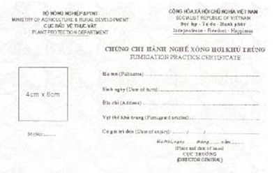 Quyết định 89/2007/QĐ-BNN của Bộ Nông nghiệp và Phát triển nông thôn về việc ban hành Quy định quản lý nhà nước về hoạt động xông hơi khử trùng vật thể thuộc diện kiểm dịch thực vật