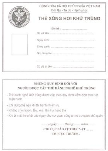 Quyết định 89/2007/QĐ-BNN của Bộ Nông nghiệp và Phát triển nông thôn về việc ban hành Quy định quản lý nhà nước về hoạt động xông hơi khử trùng vật thể thuộc diện kiểm dịch thực vật