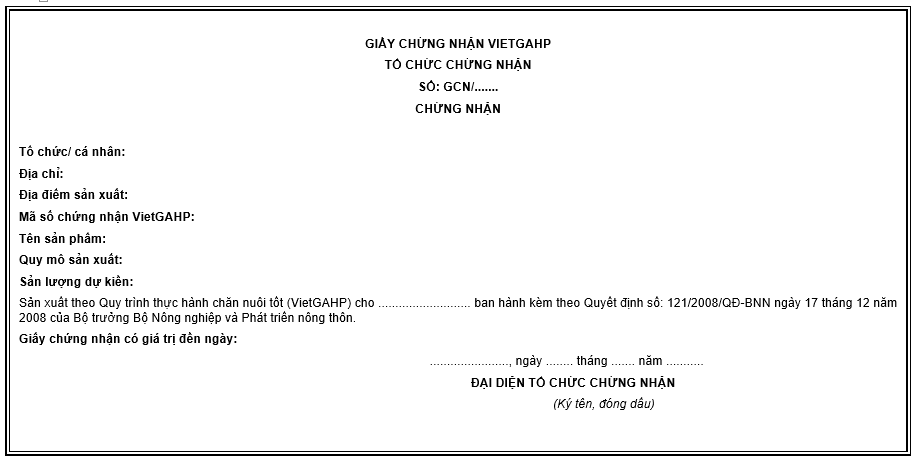 Quyết định 121/2008/QĐ-BNN của Bộ Nông nghiệp và Phát triển nông thôn về việc ban hành