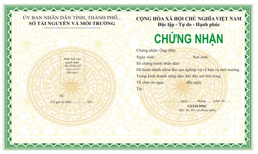 Thông tư 43/2014/TT-BTNMT của Bộ Tài nguyên và Môi trường quy định về đào tạo nghiệp vụ bảo vệ môi trường trong kinh doanh xăng dầu, khí dầu mỏ hóa lỏng