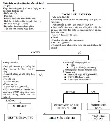 Quyết định 2760/QĐ-BYT của Bộ Y tế về việc ban hành Hướng dẫn chẩn đoán, điều trị Sốt xuất huyết Dengue