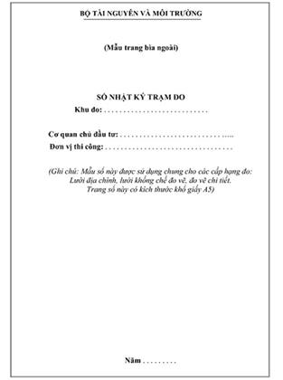 Thông tư 55/2013/TT-BTNMT của Bộ Tài nguyên và Môi trường về việc quy định thành lập bản đồ địa chính