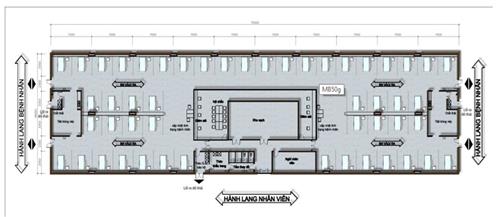 Quyết định 3876/QĐ-BYT của Bộ Y tế về việc ban hành Hướng dẫn thiết kế tạm thời Trung tâm hồi sức tích cực điều trị bệnh nhân COVID-19