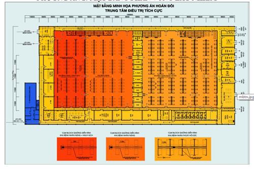 Quyết định 3876/QĐ-BYT của Bộ Y tế về việc ban hành Hướng dẫn thiết kế tạm thời Trung tâm hồi sức tích cực điều trị bệnh nhân COVID-19