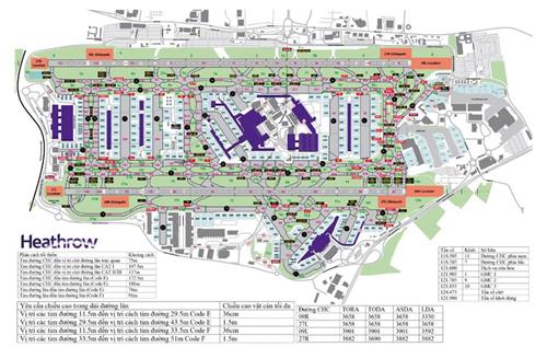 Quyết định 2414/QĐ-CHK của Cục Hàng không Việt Nam về việc ban hành Hướng dẫn việc thực hiện quy định, khuyến cáo thực hành của ICAO (Doc 9476) về hệ thống kiểm soát và hướng dẫn di chuyển tại sân bay