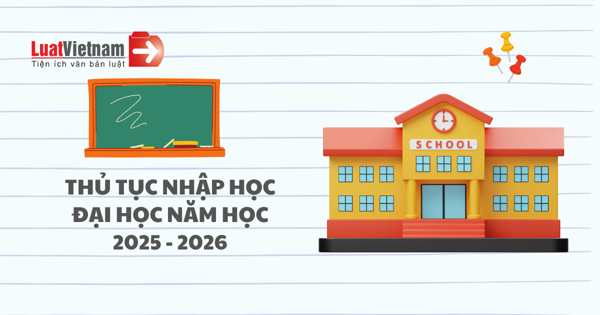Thủ tục nhập học đại học Thủ tục nhập học đại học