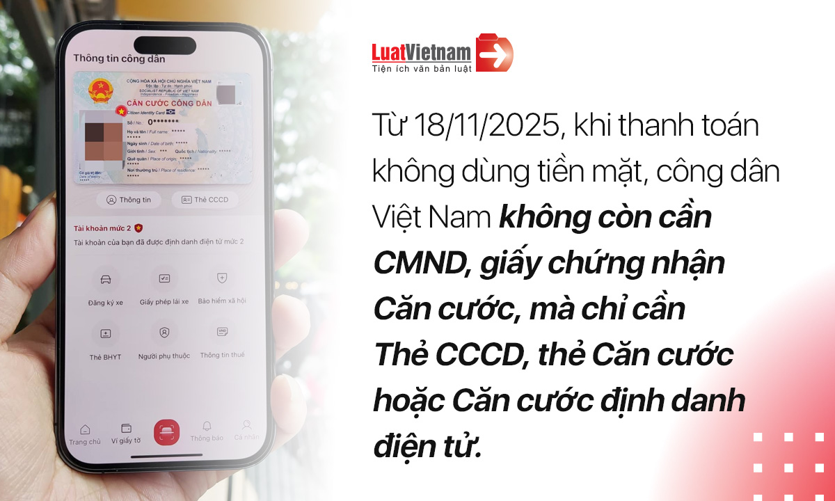 Chính sách mới hiệu lực tháng 11/2025 Chính sách mới hiệu lực tháng 11/2025