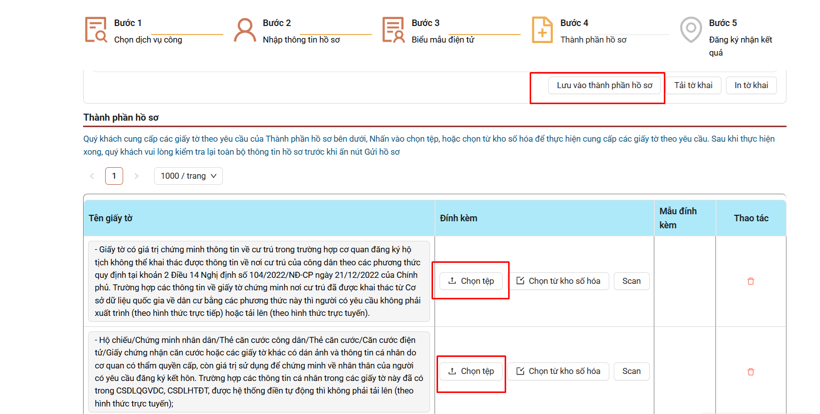 thủ tục đăng ký kết hôn online