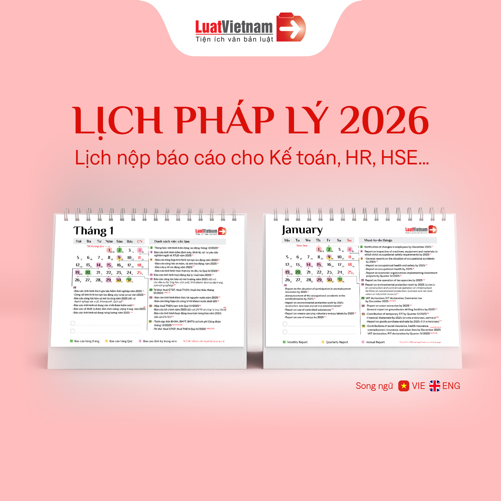 Giới thiệu Lịch pháp lý 2026