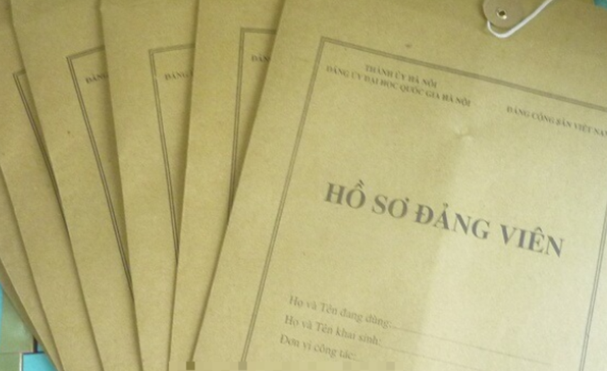 Hướng dẫn hồ sơ đối với đảng viên chính thức ứng cử BCH Trung ương Đảng khóa XIV