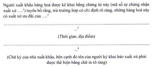 Thông tư 11/2020/TT-BCT của Bộ Công Thương về việc quy định Quy tắc xuất xứ hàng hóa trong Hiệp định Thương mại tự do giữa Việt Nam và Liên minh châu Âu