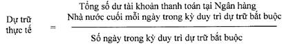 Thông tư 30/2019/TT-NHNN của Ngân hàng Nhà nước Việt Nam quy định về thực hiện dự trữ bắt buộc của các tổ chức tín dụng, chi nhánh ngân hàng nước ngoài