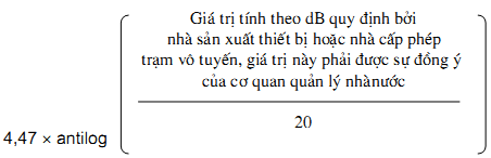 Thông tư 26/2011/TT-BTTTT của Bộ Thông tin và Truyền thông về việc ban hành Quy chuẩn kỹ thuật quốc gia về viễn thông