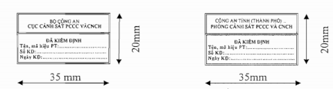 Thông tư 36/2018/TT-BCA của Bộ Công an về việc sửa đổi, bổ sung một số điều của Thông tư 66/2014/TT-BCA ngày 16/12/2014 của Bộ trưởng Bộ Công an quy định chi tiết thi hành một số điều của Nghị định 79/2014/NĐ-CP ngày 31/07/2014 quy định chi tiết thi hành một số điều của Luật Phòng cháy và chữa cháy