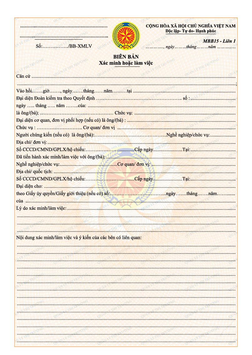 Thông tư 08/2018/TT-BCT của Bộ Công Thương về việc sửa đổi, bổ sung quy định về mẫu biên bản, quyết định sử dụng trong hoạt động kiểm tra và xử lý vi phạm hành chính của Quản lý thị trường