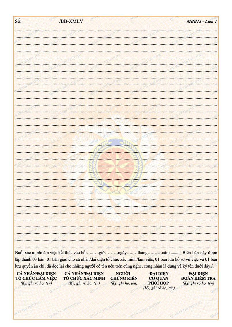 Thông tư 08/2018/TT-BCT của Bộ Công Thương về việc sửa đổi, bổ sung quy định về mẫu biên bản, quyết định sử dụng trong hoạt động kiểm tra và xử lý vi phạm hành chính của Quản lý thị trường