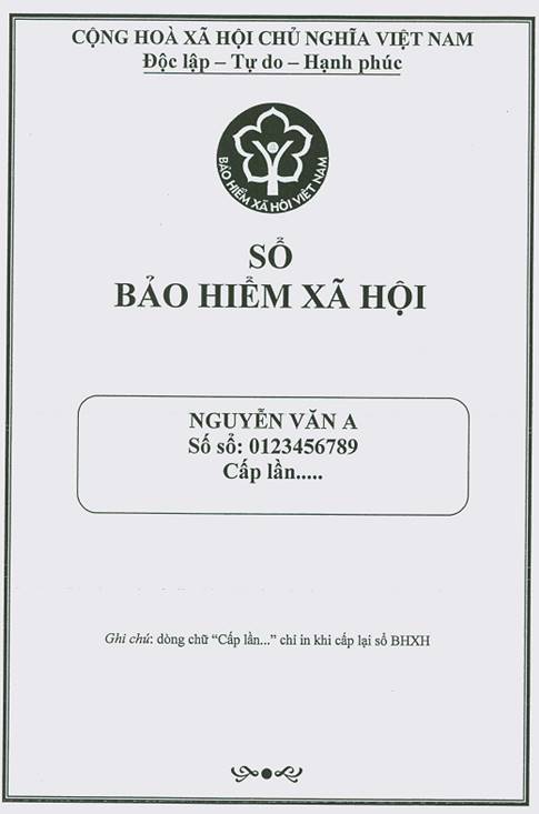Quyết định 1035/QĐ-BHXH của Bảo hiểm xã hội Việt Nam về việc ban hành quy định về mẫu sổ bảo hiểm xã hội