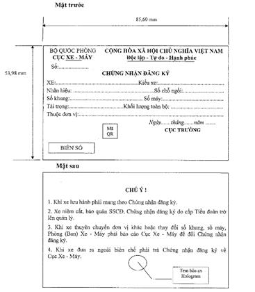 Thông tư 102/2021/TT-BQP của Bộ Quốc phòng về việc sửa đổi, bổ sung một số điều của Thông tư 102/2016/TT-BQP ngày 29/6/2016 của Bộ trưởng Bộ Quốc phòng quy định về đăng ký, quản lý, sử dụng xe cơ giới trong Bộ Quốc phòng, được sửa đổi, bổ sung một số điều tại Thông tư 172/2018/TT-BQP ngày 27/12/2018 của Bộ trưởng Bộ Quốc phòng