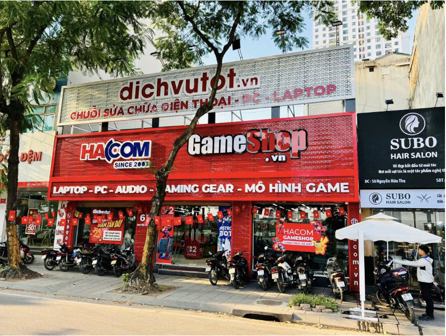 HACOM HACOM là điểm bán laptop, PC, linh kiện, điện tử chính hãng hàng đầu tại thị trường Việt Nam