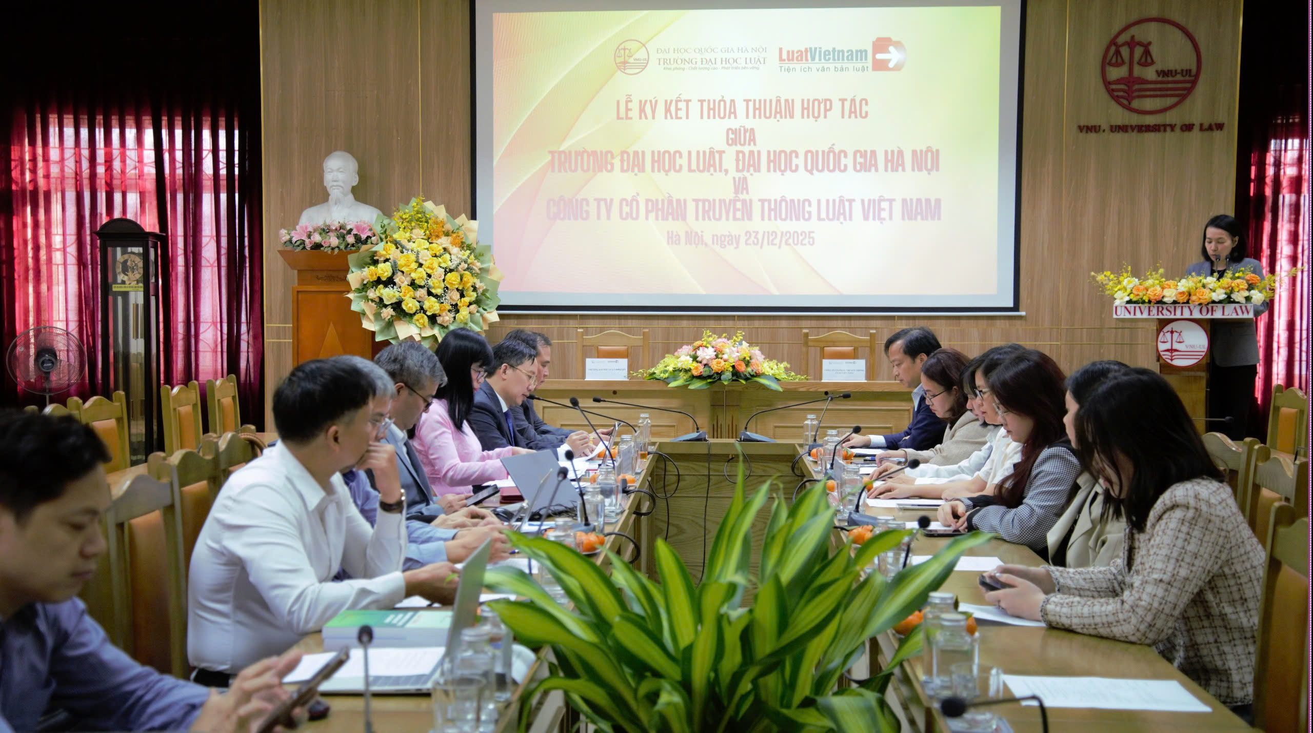 LuatVietnam ký kết thỏa thuận hợp tác với Trường Đại học Luật, ĐHQG Hà Nội