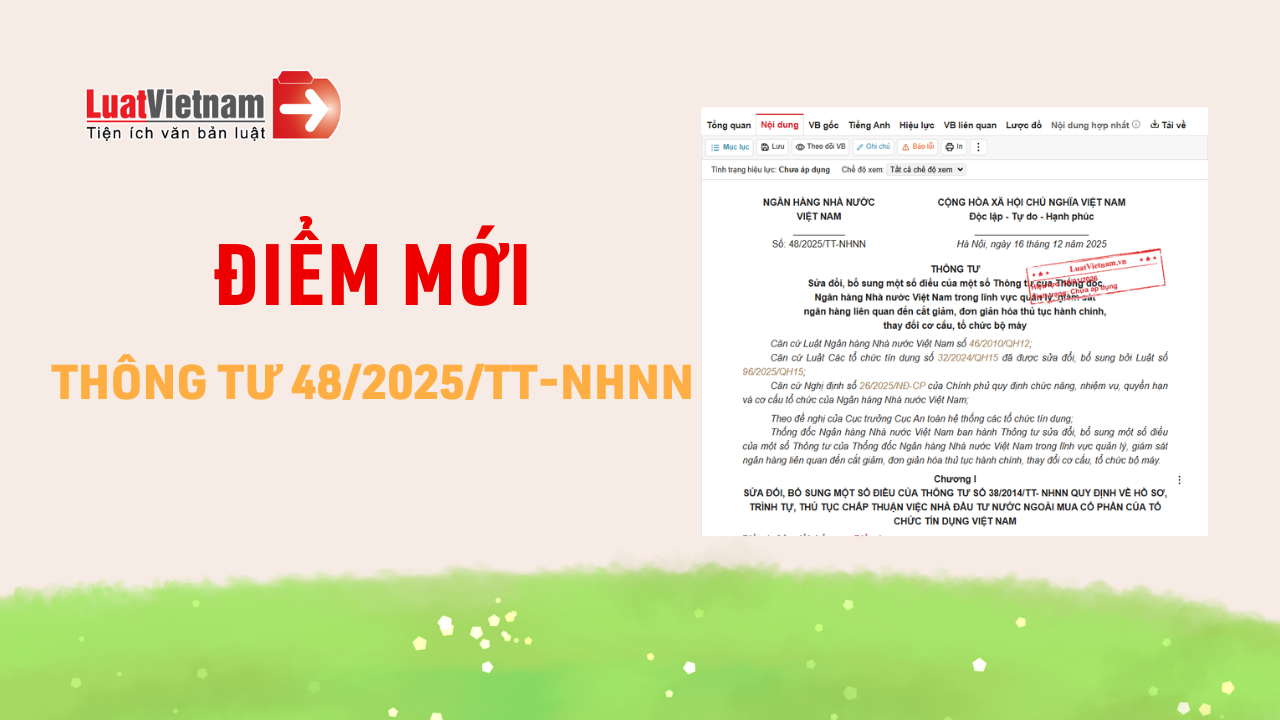 Thay đổi thủ tục chấp thuận mua cổ phần ngân hàng Việt Nam từ 30/01/2026