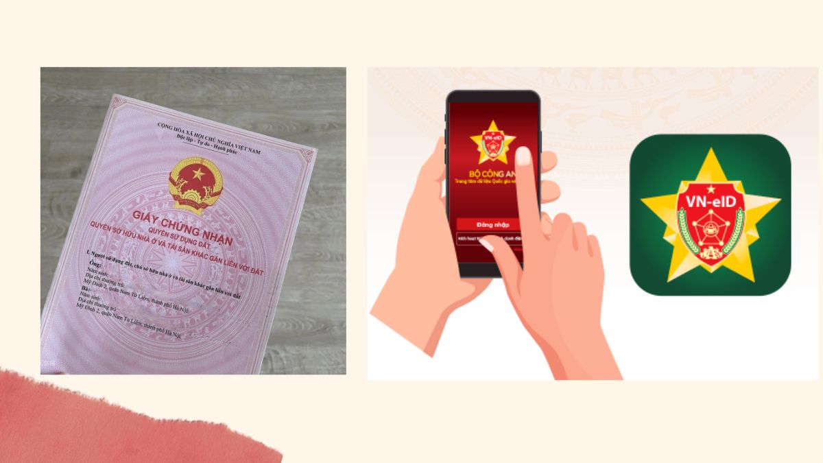 Sổ đỏ chính thức được tích hợp trên ứng dụng VNeID Sổ đỏ chính thức được tích hợp trên ứng dụng VNeID