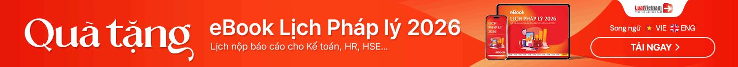 Quà tặng eBook Lịch pháp lý 2026