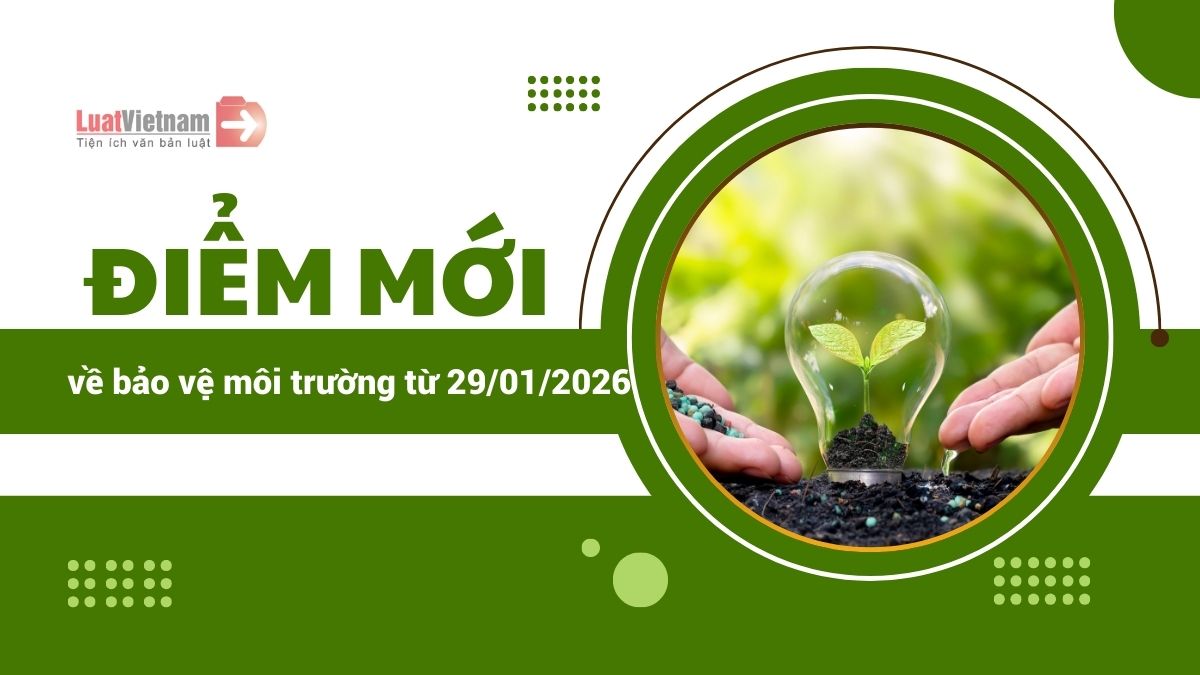 Điểm mới Nghị định 48/2026/NĐ-CP về bảo vệ môi trường Điểm mới Nghị định 48/2026/NĐ-CP về bảo vệ môi trường