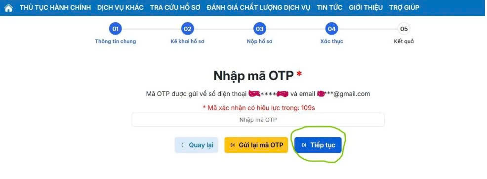 Hướng dẫn hộ kinh doanh thông báo tài khoản ngân hàng qua Cổng Dịch vụ công