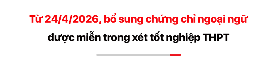 Chính sách mới có hiệu lực tháng 4/2026