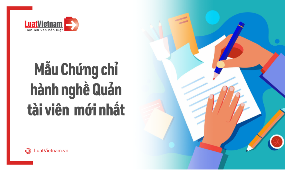 Mẫu TP-QTV-09: Chứng chỉ hành nghề Quản tài viên 2026 Mẫu TP-QTV-09: Chứng chỉ hành nghề Quản tài viên 2026