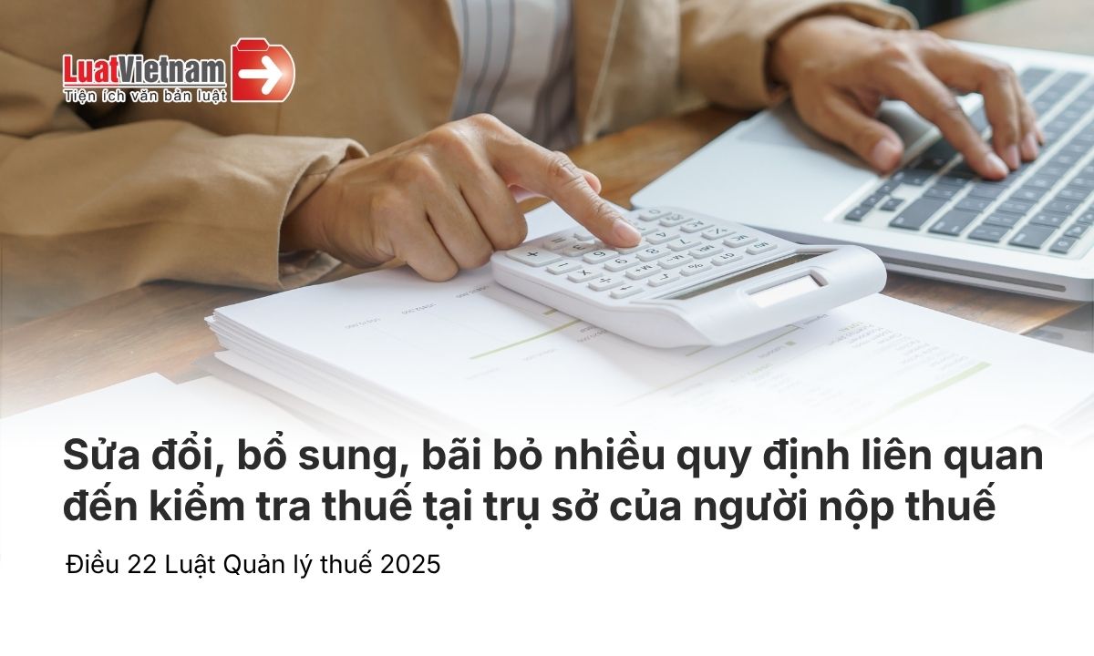 doanh nghiệp cần lưu ý tại Luật Quản lý thuế 2025