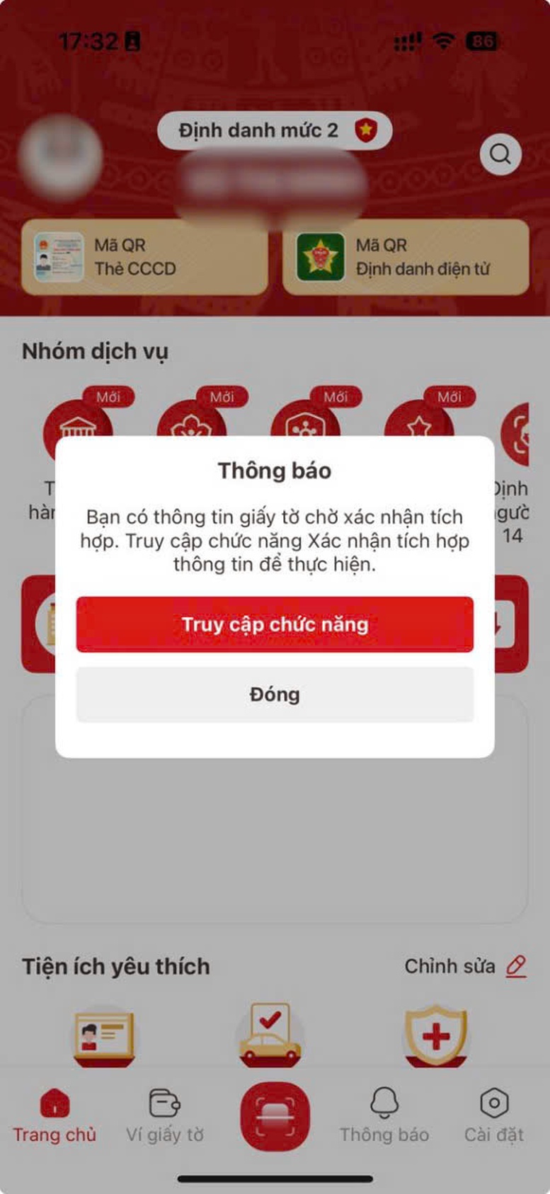 xác thực SIM chính chủ trên VNeID
