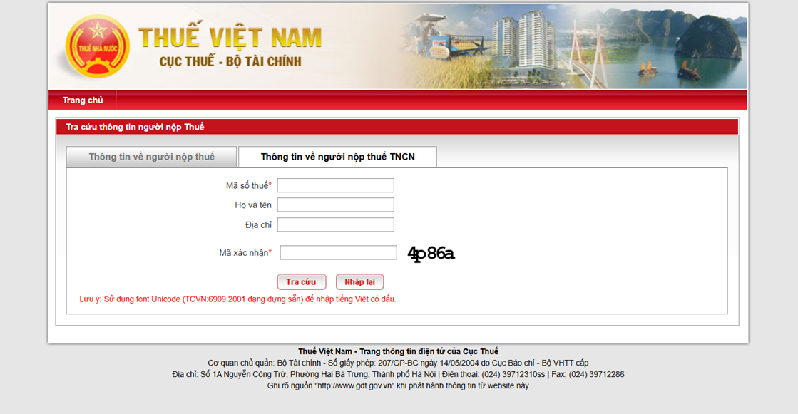 Hướng dẫn tra cứu tình trạng mã số thuế cần hợp nhất với số định danh cá nhân