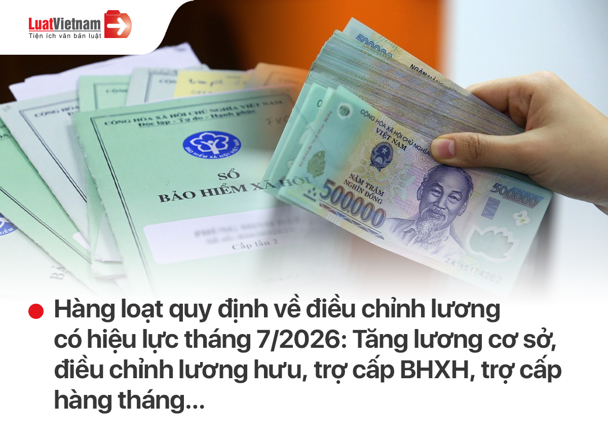 Chính sách mới có hiệu lực tháng 7/2026