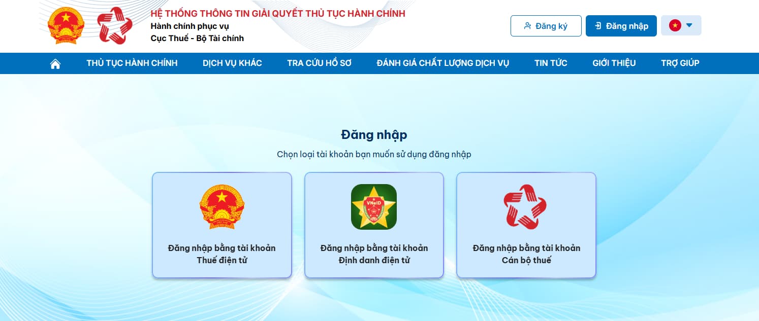 Hướng dẫn hộ kinh doanh thông báo doanh thu 6 tháng đầu năm online