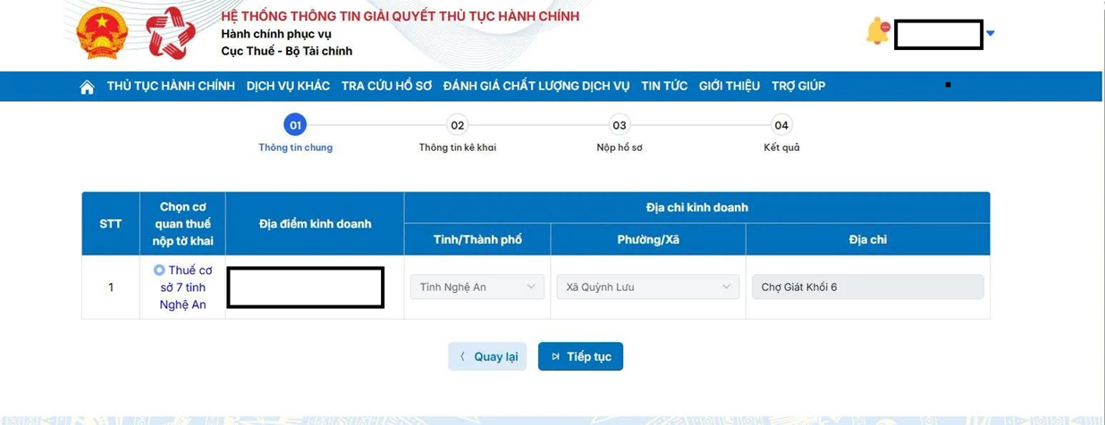 Hướng dẫn hộ kinh doanh thông báo doanh thu 6 tháng đầu năm online