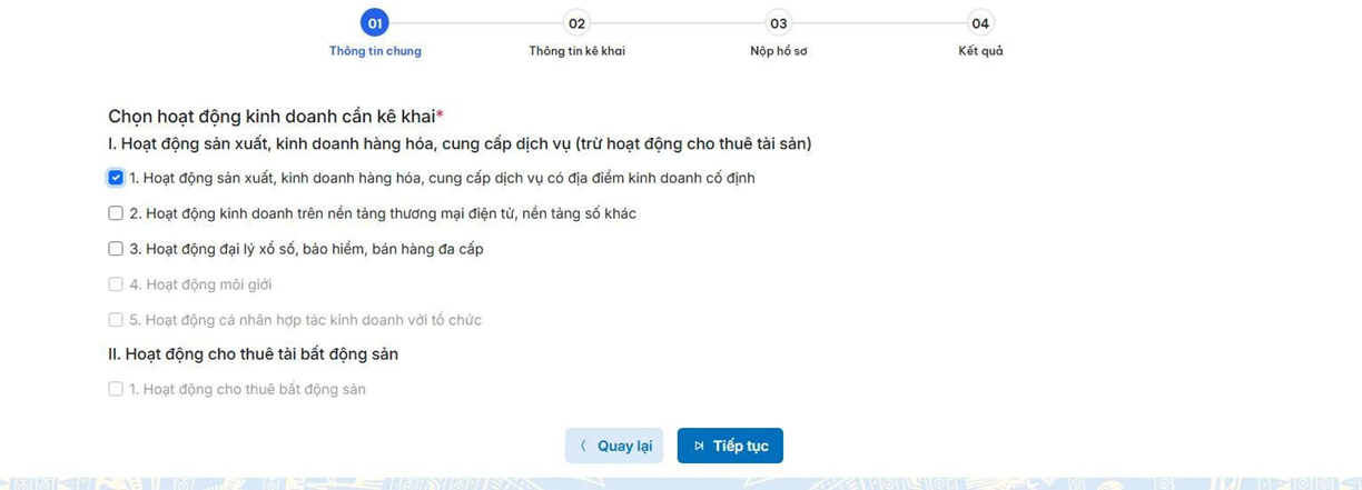 Hướng dẫn hộ kinh doanh thông báo doanh thu 6 tháng đầu năm online
