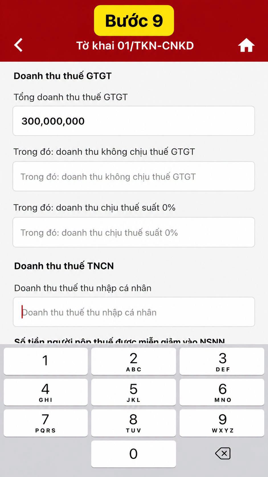 Hướng dẫn hộ kinh doanh thông báo doanh thu 6 tháng đầu năm online