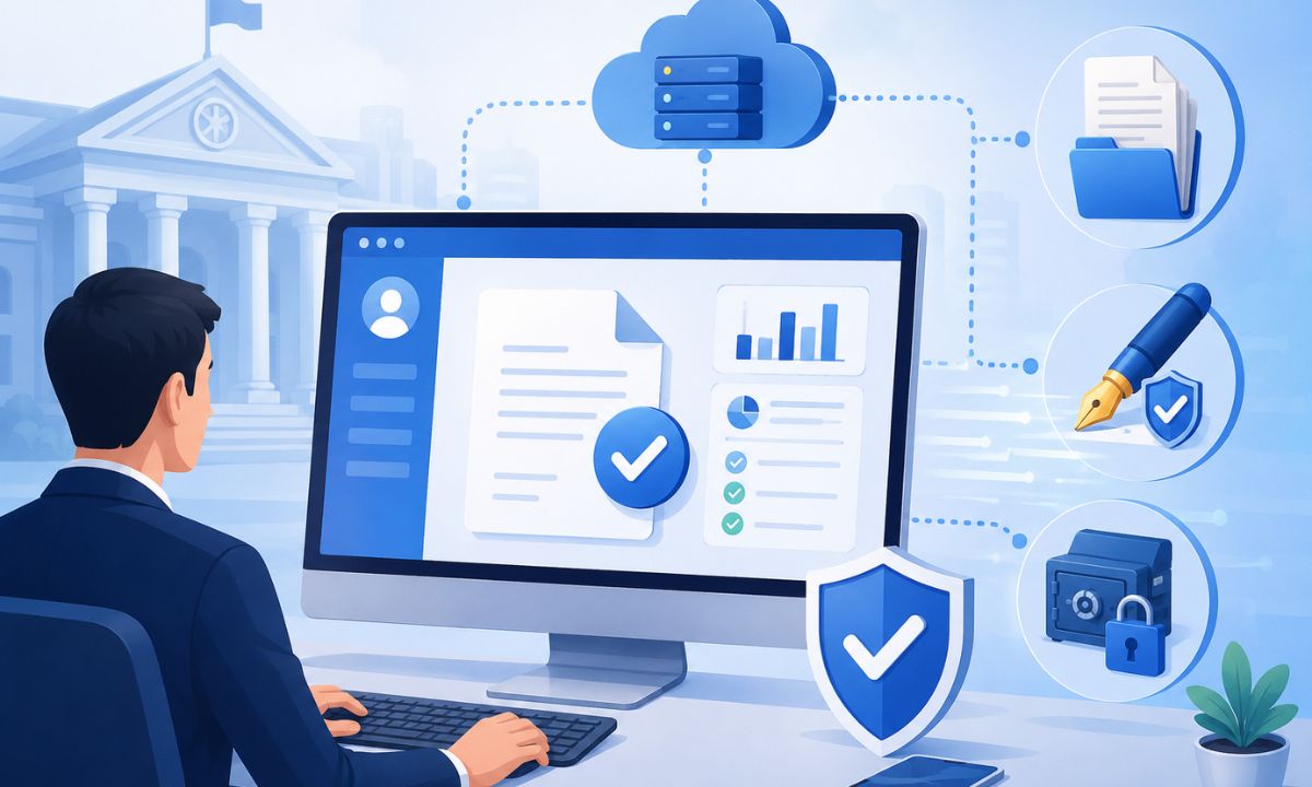 Báo cáo kiểm soát thủ tục hành chính được thực hiện hoàn toàn trên Hệ thống điện tử