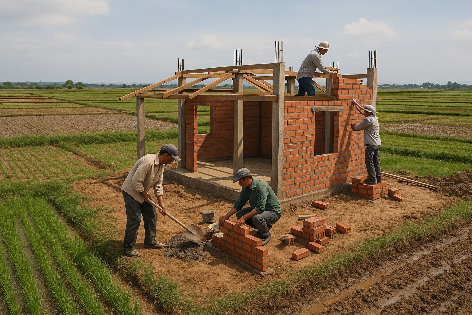 Xây nhà trên đất nông nghiệp có thể bị khởi tố hình sự? Xay-nha-tren-dat-nong-nghiep-co-the-bi-khoi-to-hinh-su