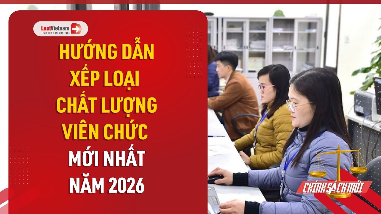 Video: Hướng dẫn xếp loại chất lượng viên chức mới nhất năm 2026