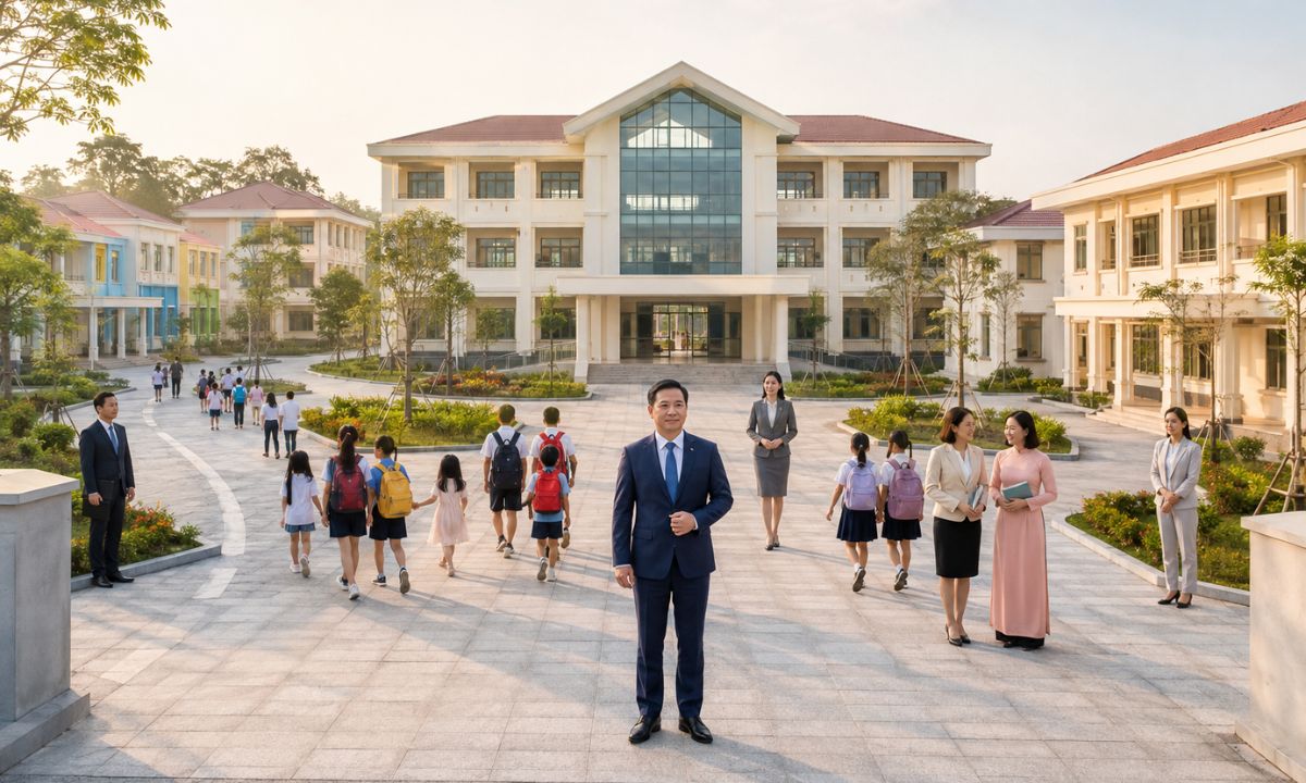 Sau sắp xếp trường học, mỗi cơ sở giáo dục chỉ có 1 hiệu trưởng hoặc 1 giám đốc Sau sắp xếp trường học, mỗi cơ sở giáo dục chỉ có 1 hiệu trưởng hoặc 1 giám đốc